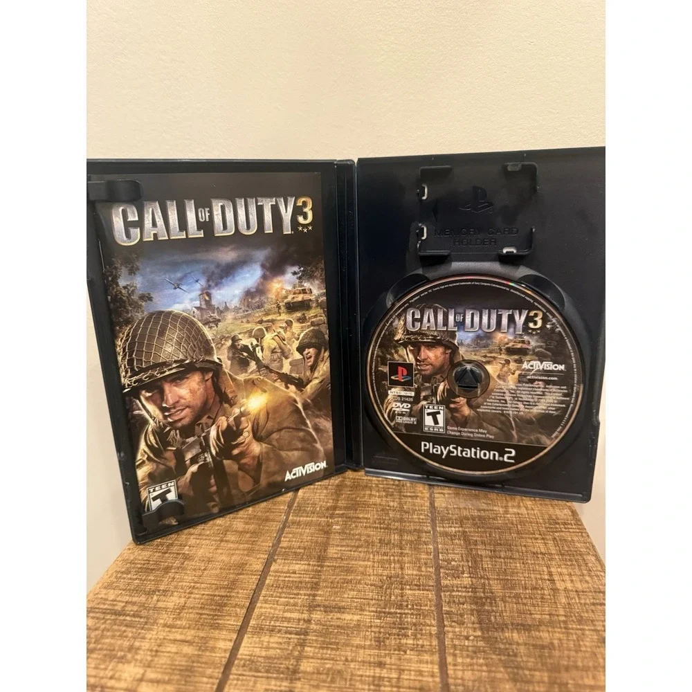 Call of Duty 3 (Sony PlayStation 2, 2006) [CIB W/ Manual]